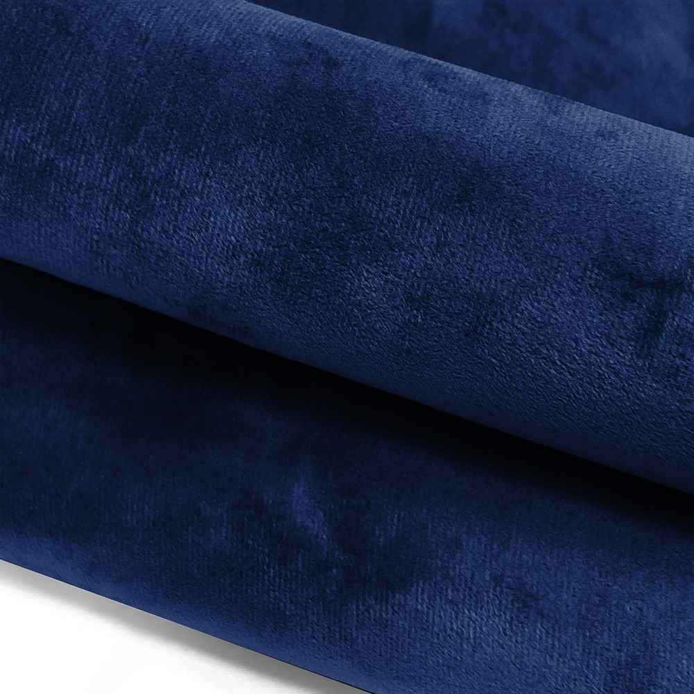 velvet blue cushion covers