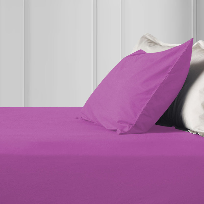 purple pillow case covers
