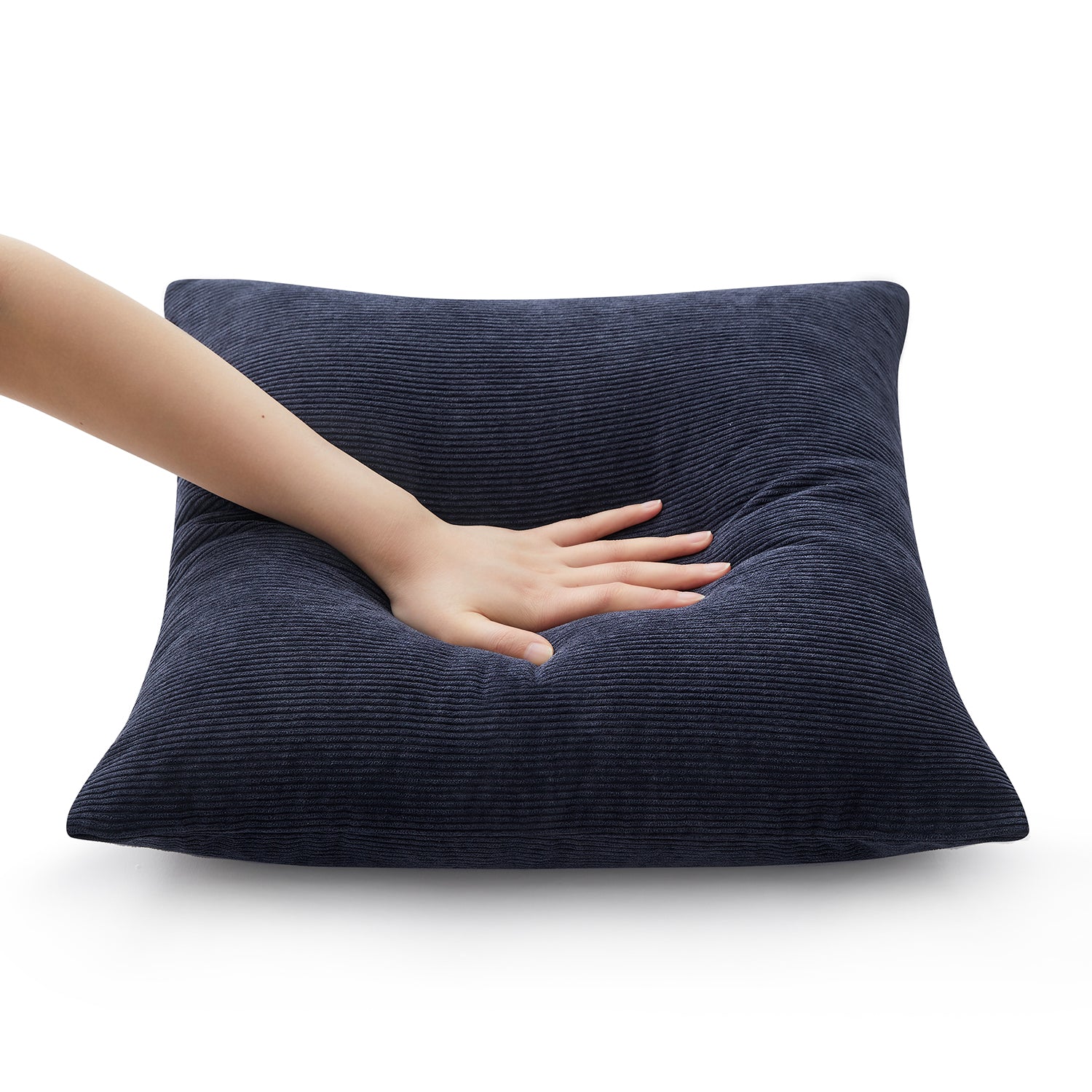 navy blue cushion covers
