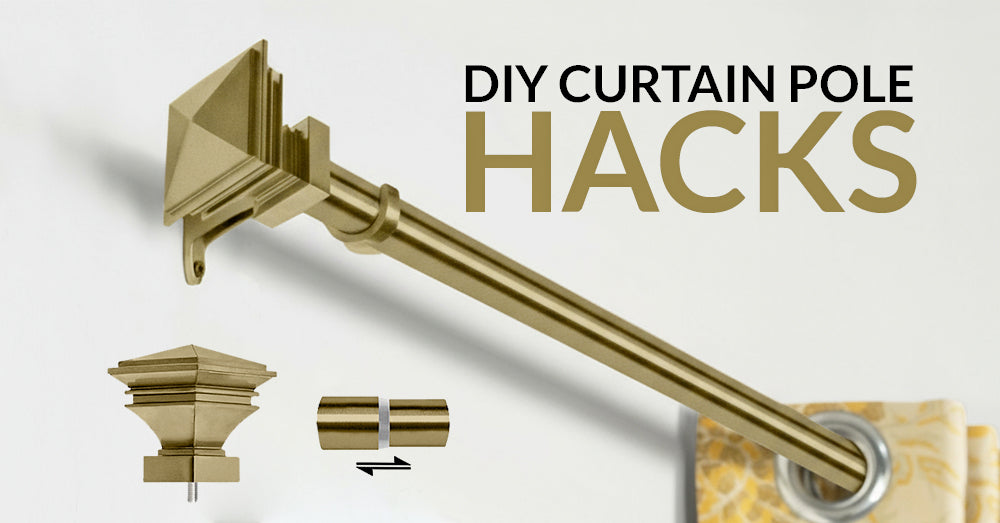 DIY Curtain Pole Hacks: Budget-Friendly Styling Ideas