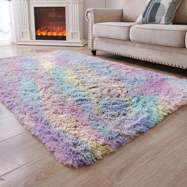 How Do You Style A Rainbow Rug?