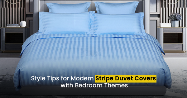 Style Tips for Modern Stripe Duvet Covers with Bedroom Themes