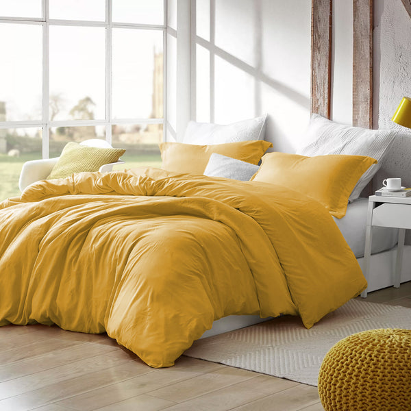 Easy Bedding Style With Plain Dyed Duvet Cover
