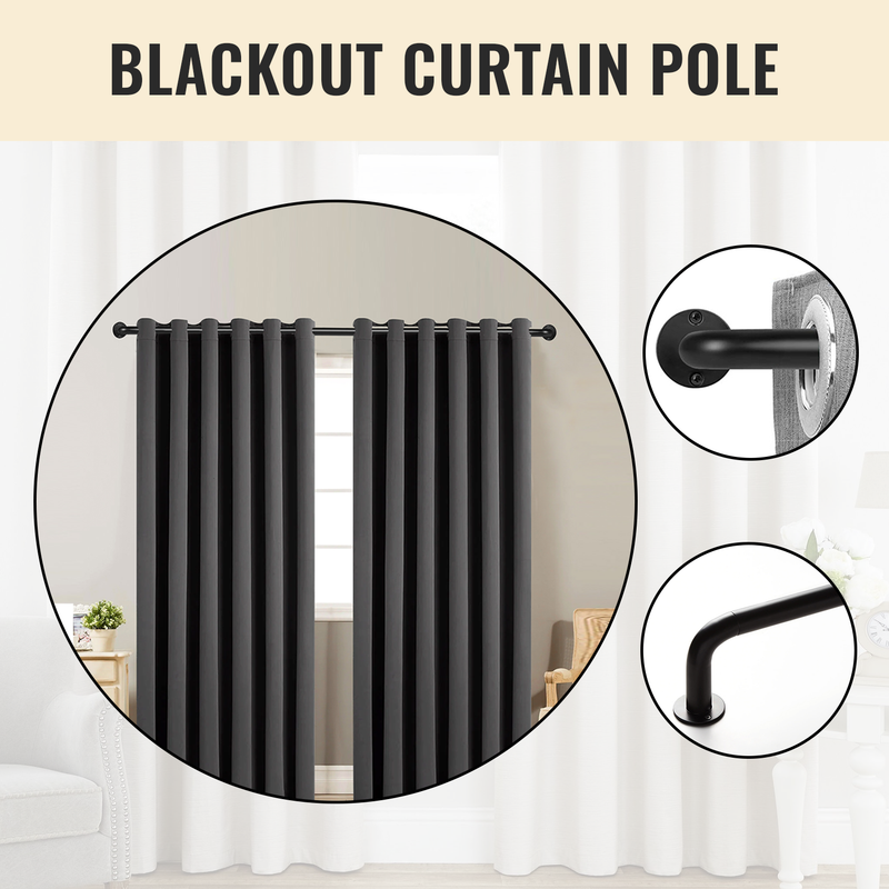 Are Special Curtain Poles Required To Install Blackout Curtains?