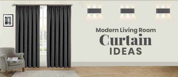 Modern Living Room Curtains Ideas