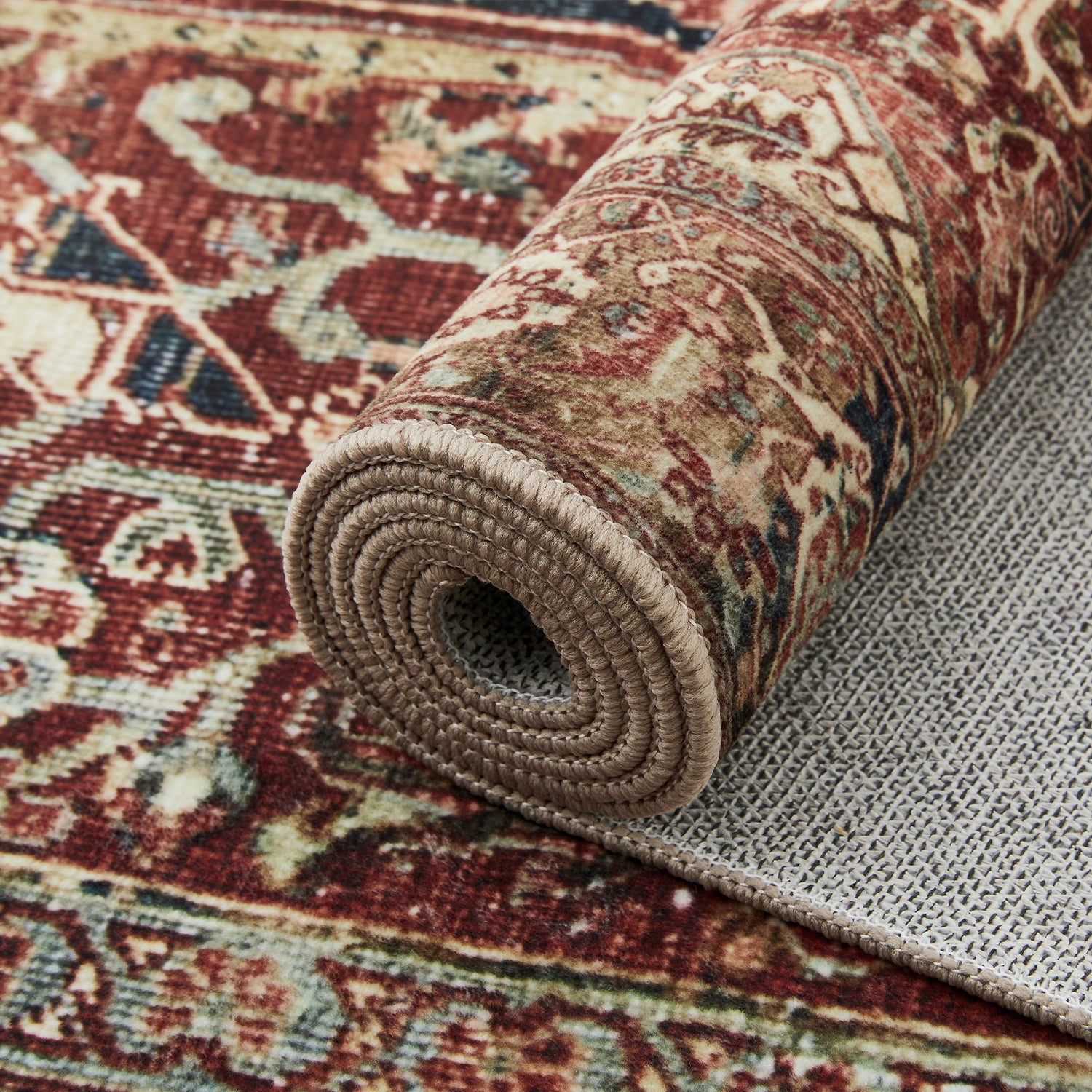 Antique Style Rug for Living Room & Bedroom