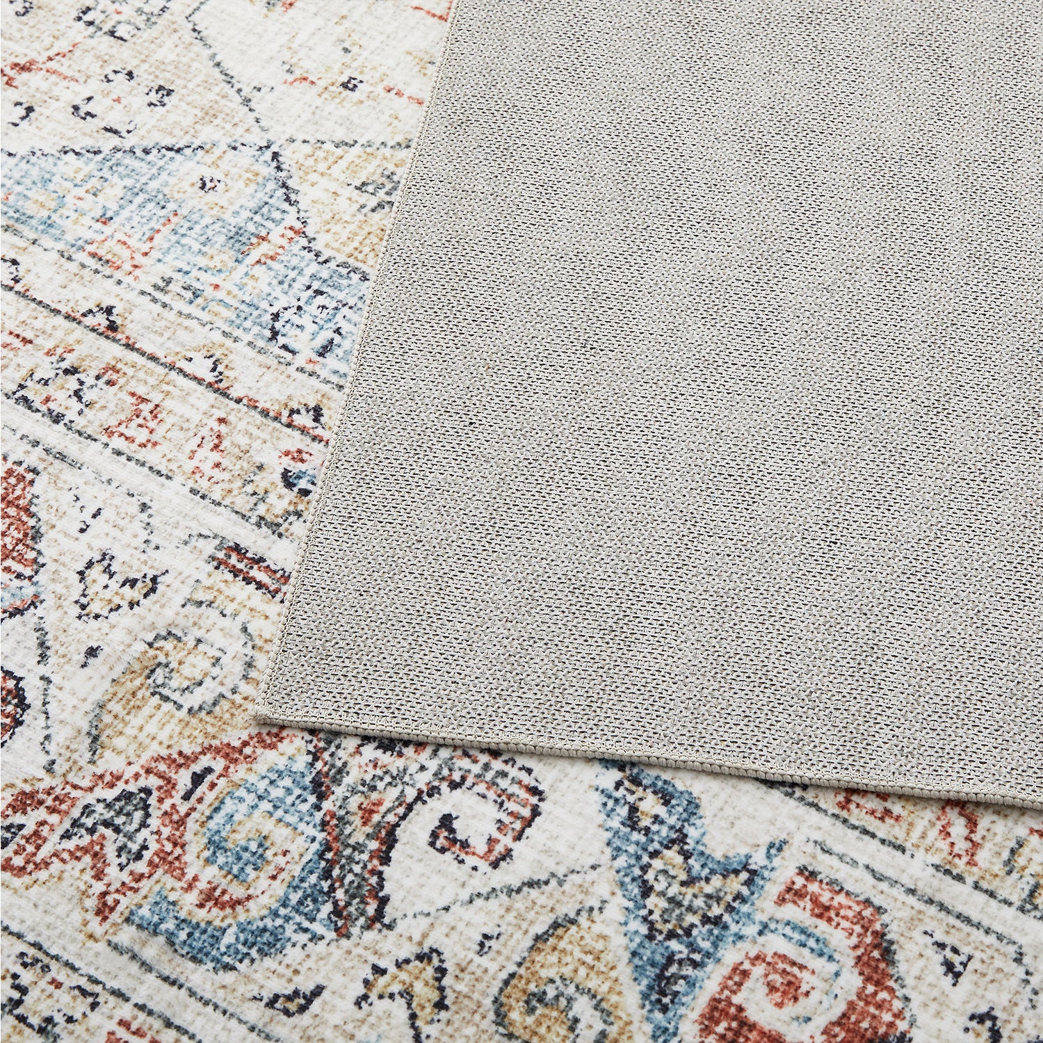 Vintage Coastal Rug Oriental Style For Modern Living Room