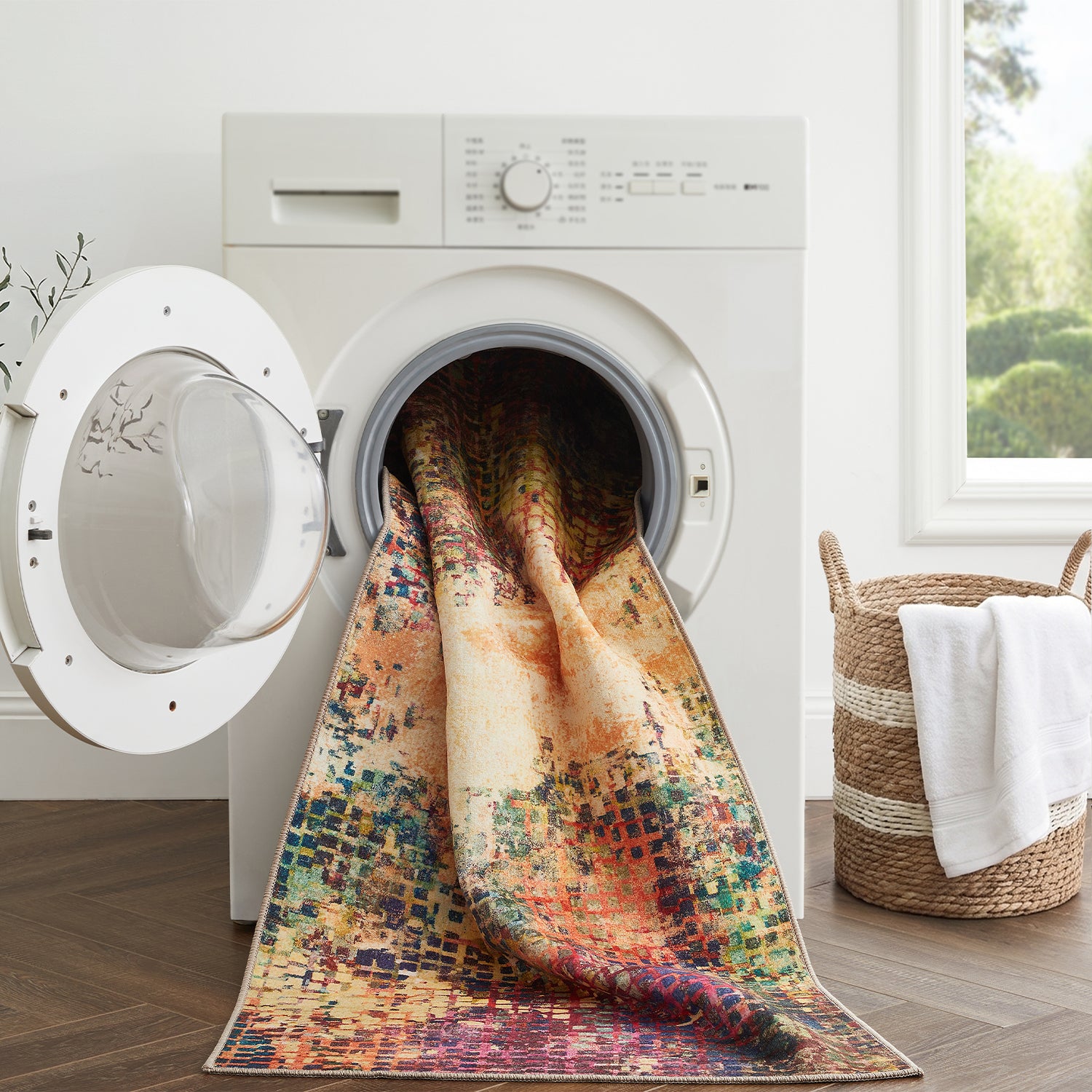Multicolour Rug for Living Room & Bedroom Soft Stylish & Modern Design