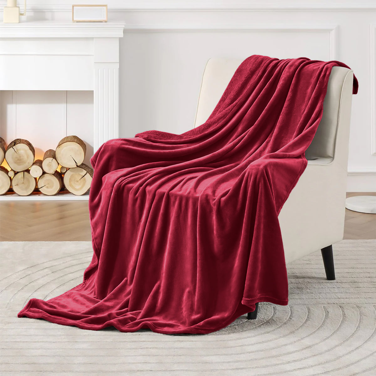 Fleece Blanket Single, Double, King & Super King