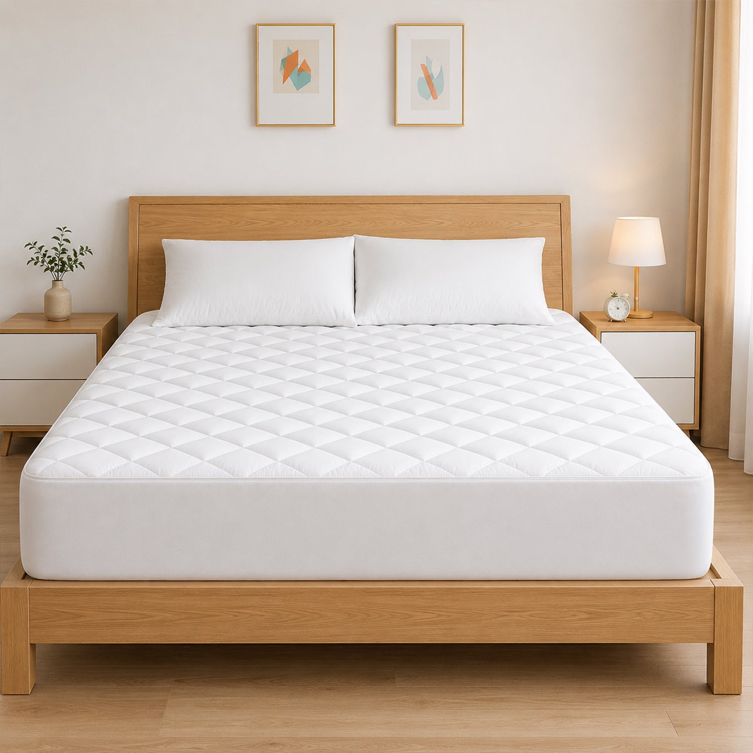 Mattress Protector Cover 40cm Extra Deep Soft Breathable