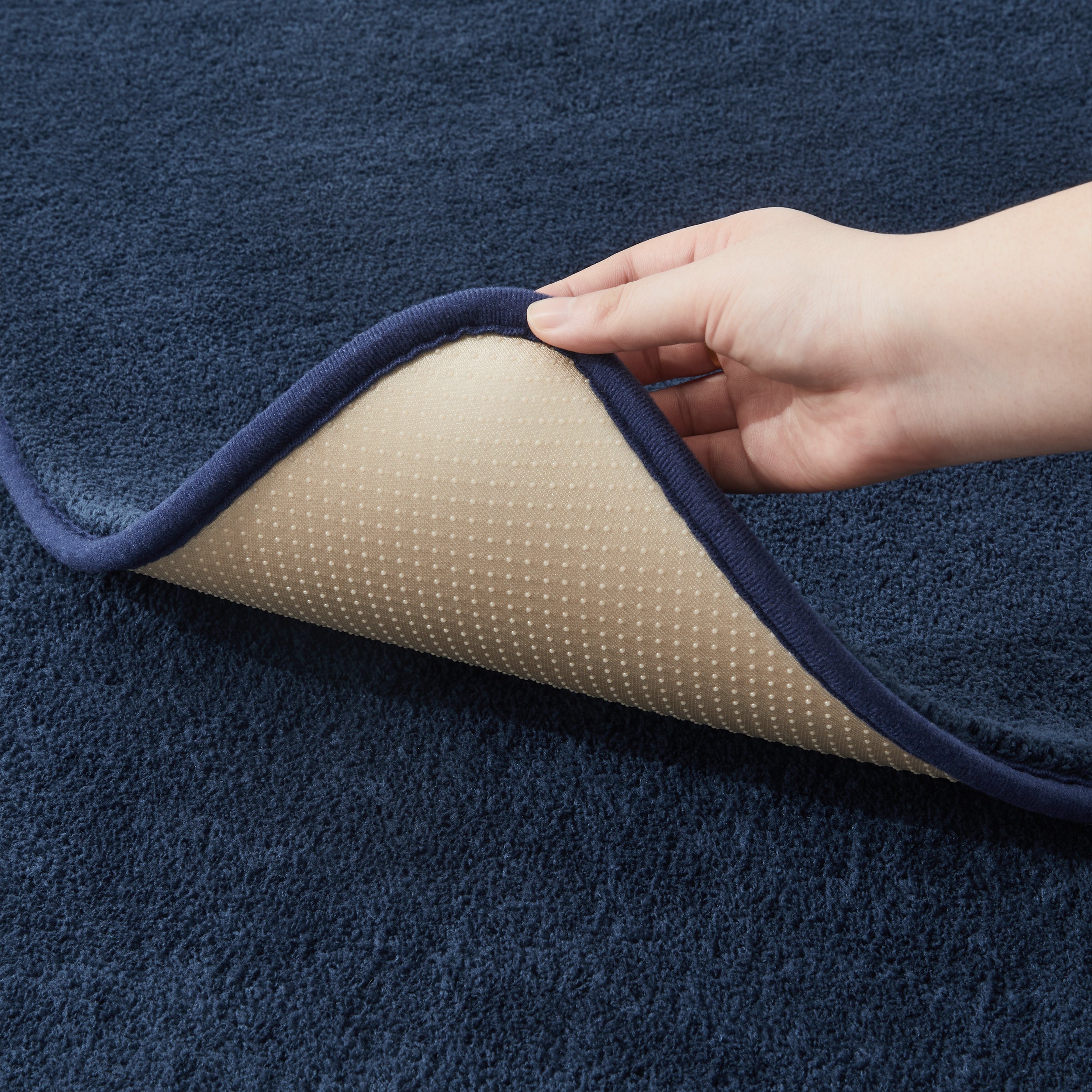 Fluffy Large Area Rug - Low Pile & Thick Pashmina Style