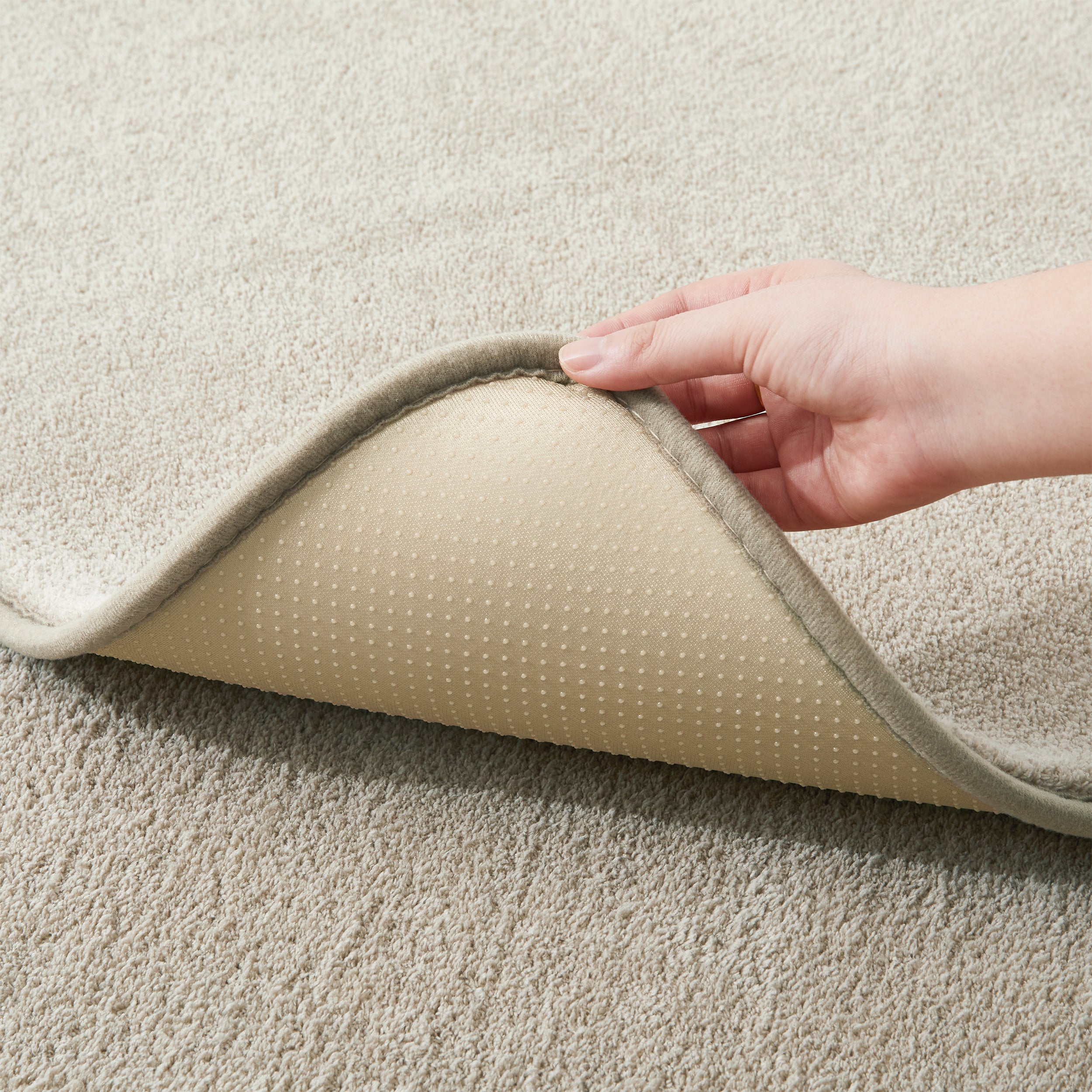Fluffy Large Area Rug - Low Pile & Thick Pashmina Style