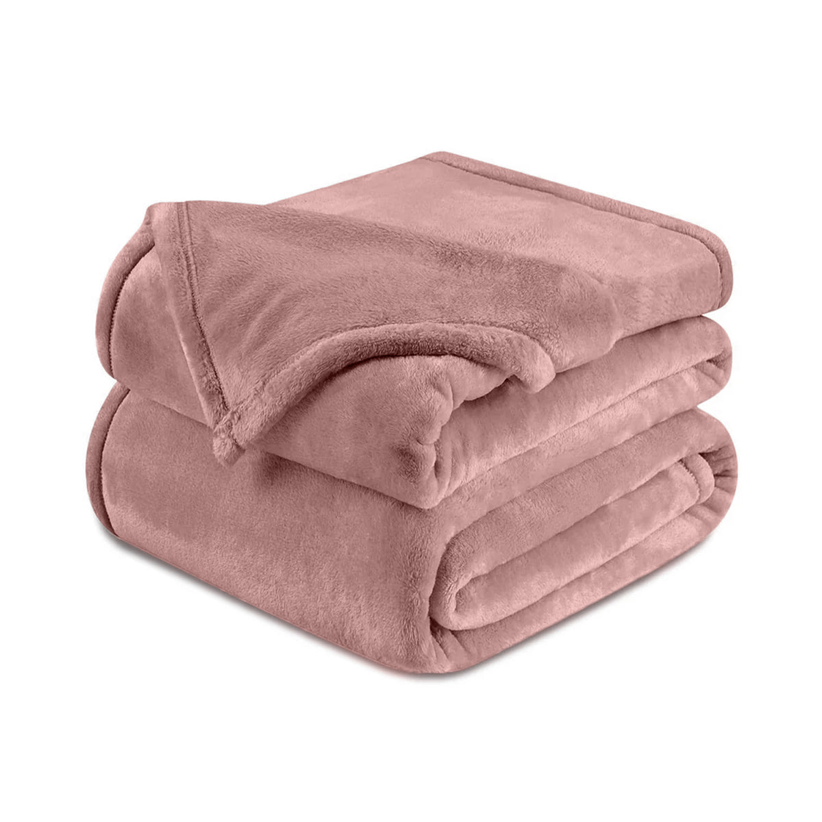 Pink Fleece Blanket Throw