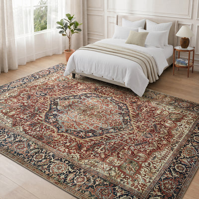 Antique Style Rug for Living Room & Bedroom