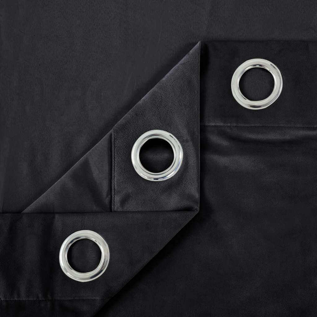 Black Velvet Curtains