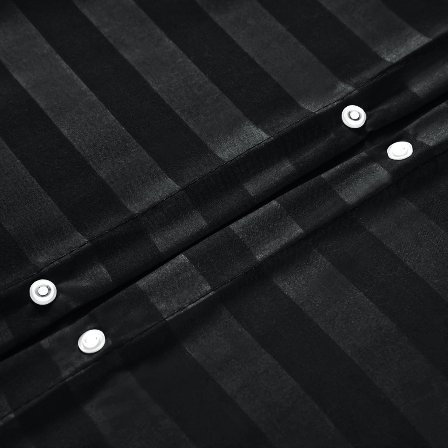 Black Stripe Duvet Cover Set