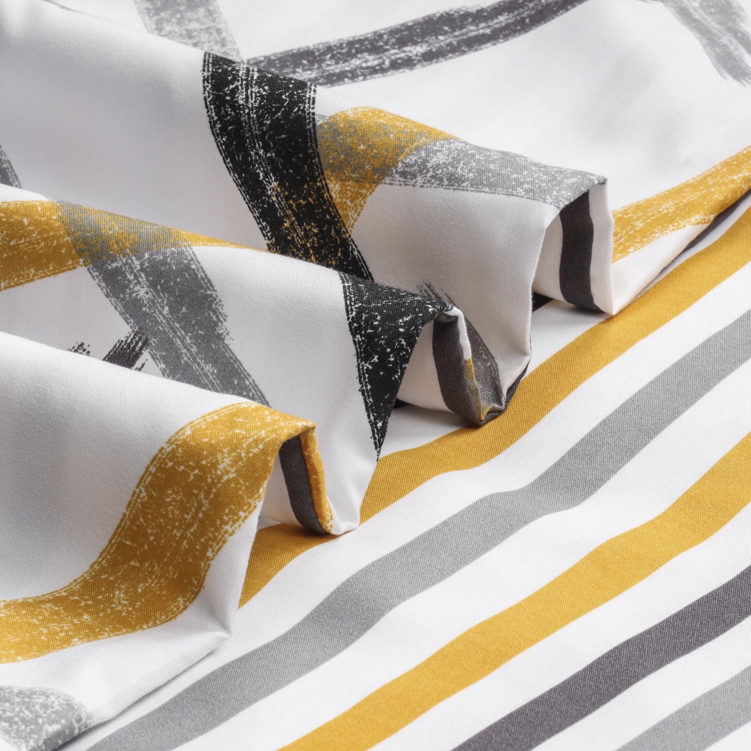 Ochre Stripe Duvet Cover Set