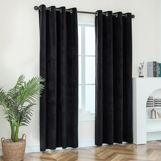 Black Velvet Curtains