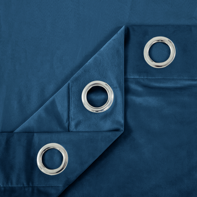 Blue Velvet Curtains