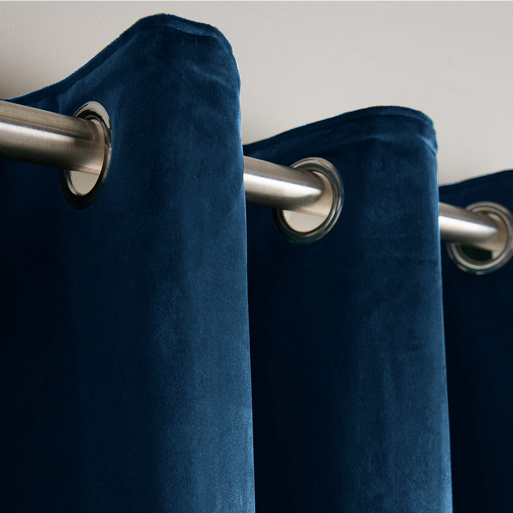 Blue Velvet Curtains