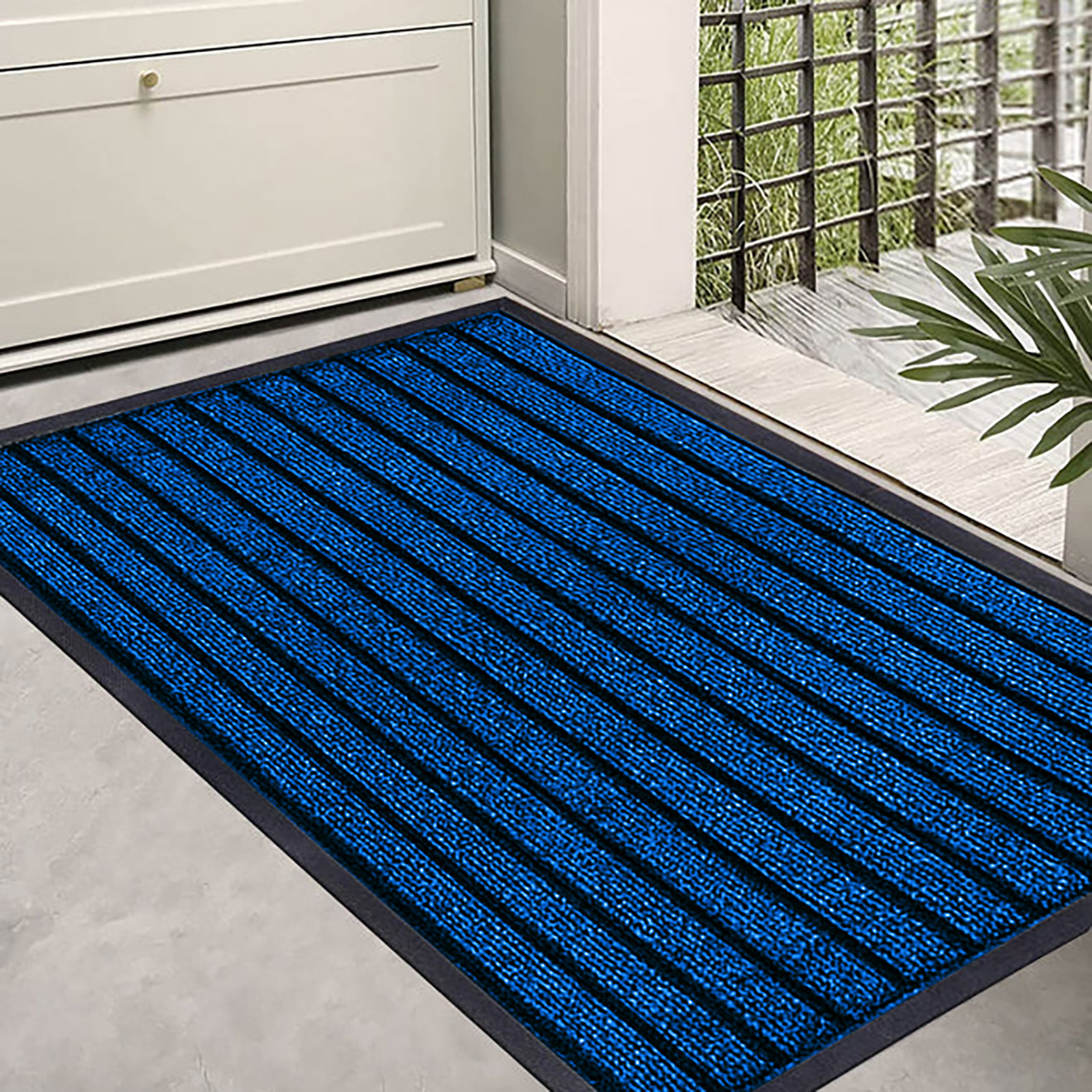 Blue Doormat