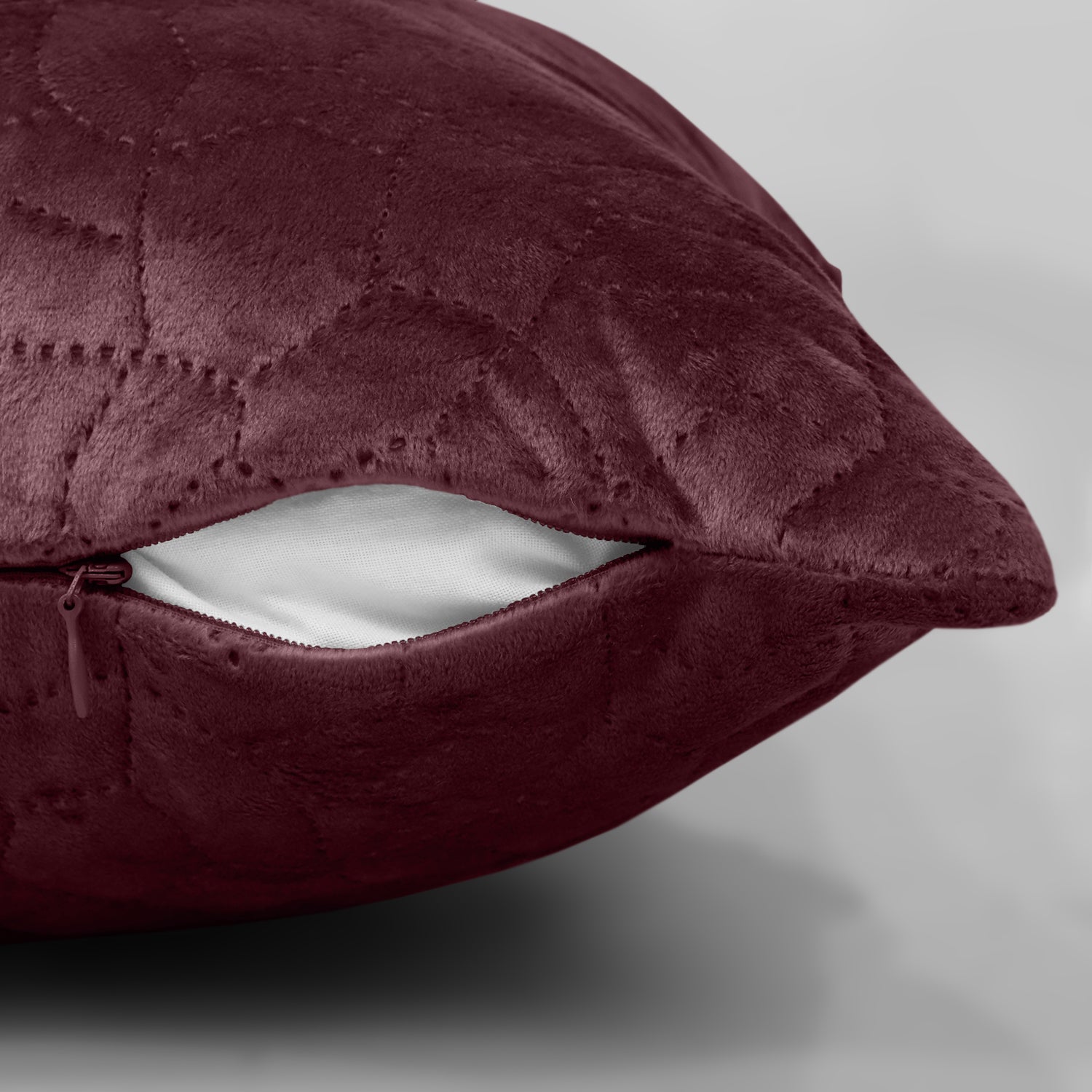 18x18 Pack Of 2 Velvet Cushion Cover Pebbles Pattern