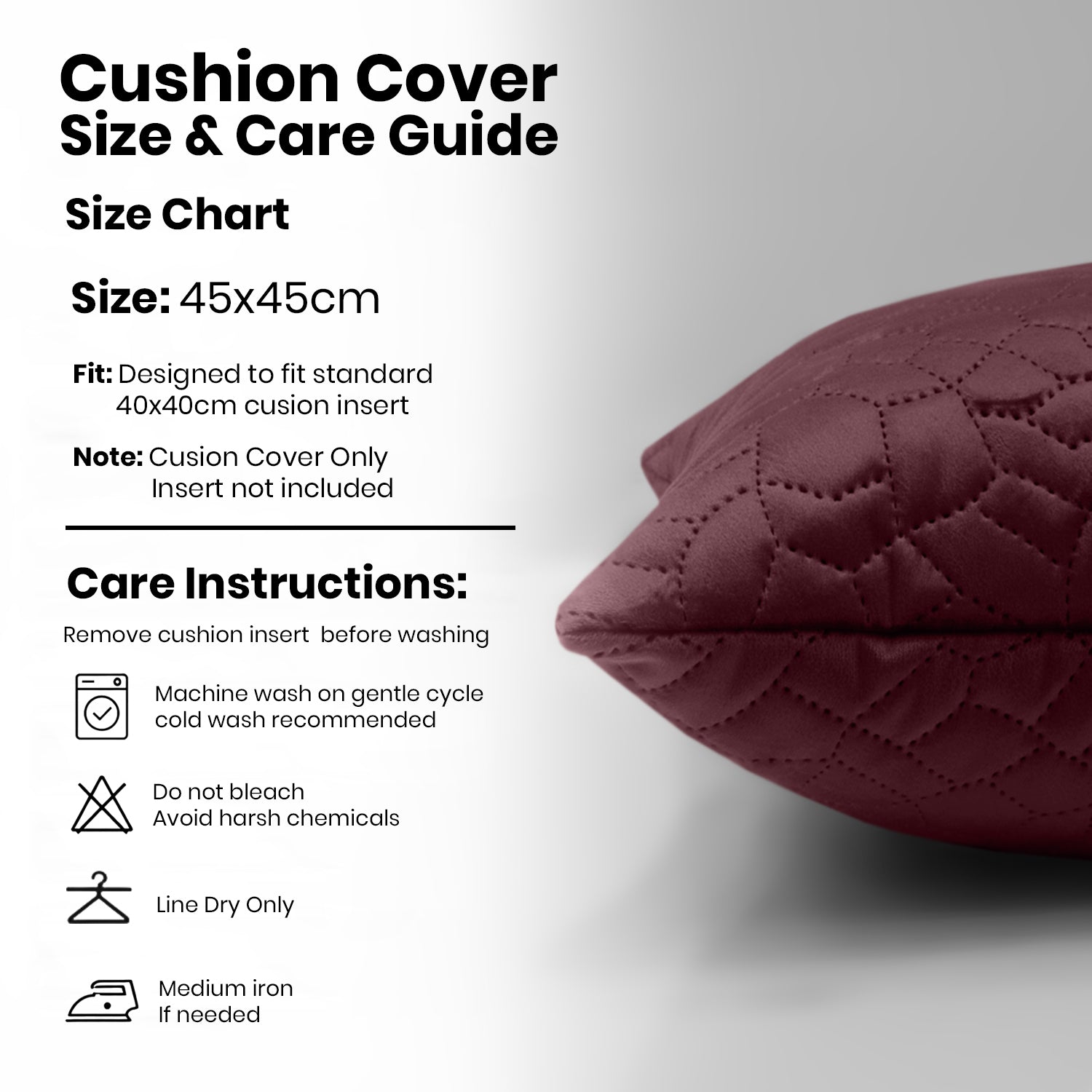 18x18 Pack Of 2 Velvet Cushion Cover Pebbles Pattern