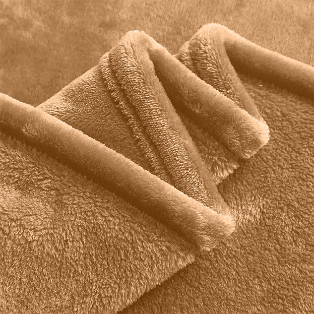 Camel Blanket & Throws for Sofa & Bed - Imperial Rooms