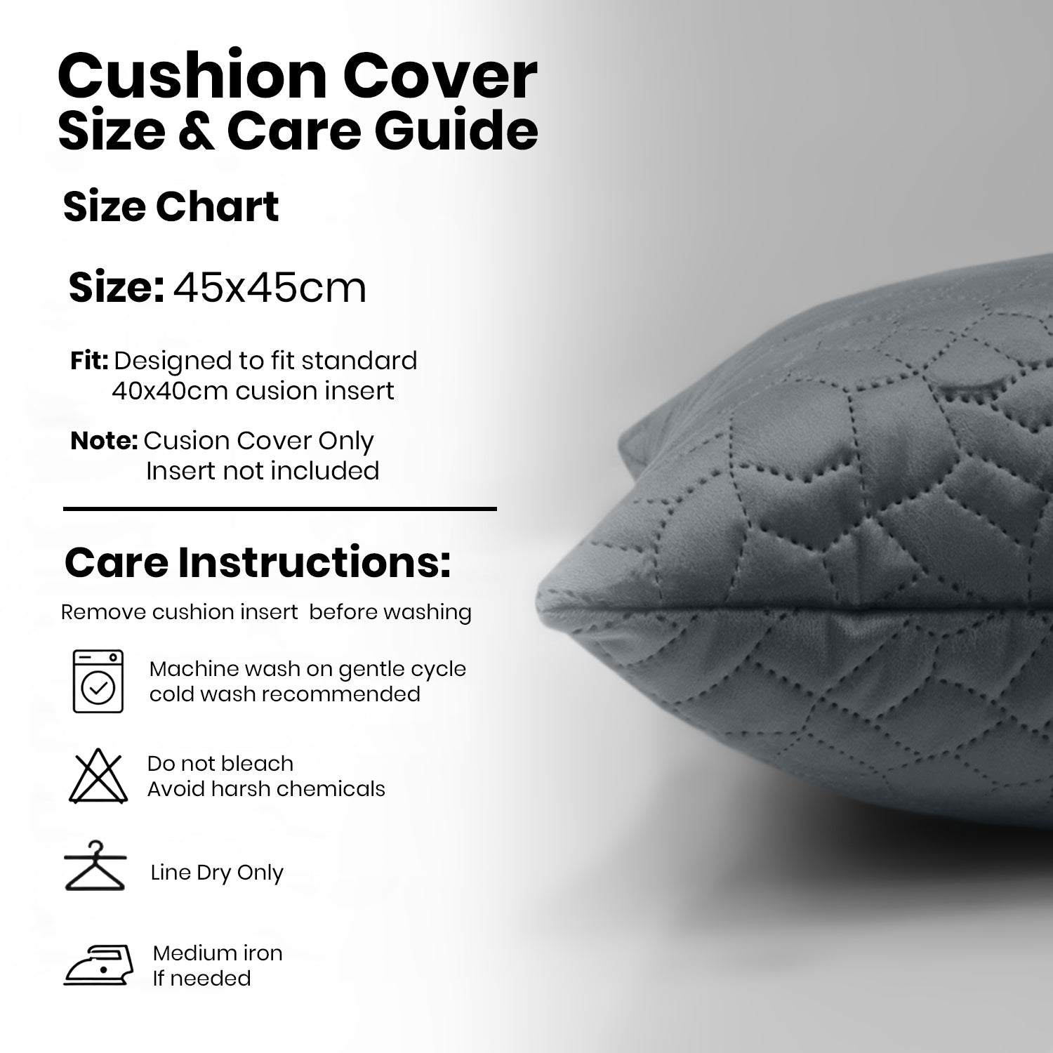 18x18 Pack Of 2 Velvet Cushion Cover Pebbles Pattern