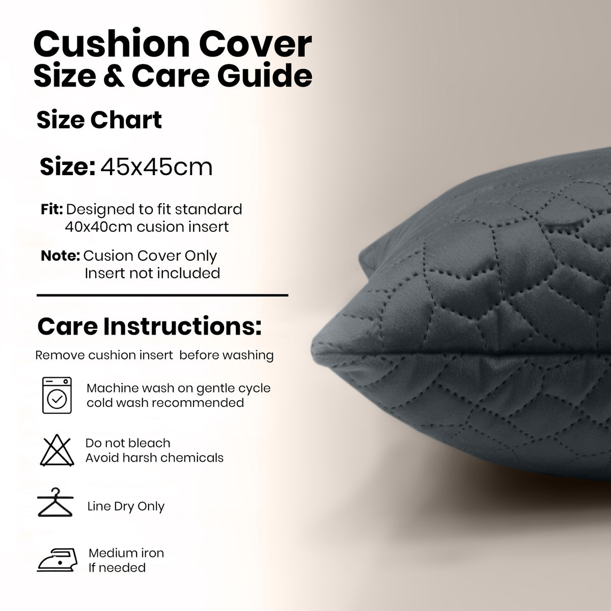 18x18 Pack Of 2 Velvet Cushion Cover Pebbles Pattern