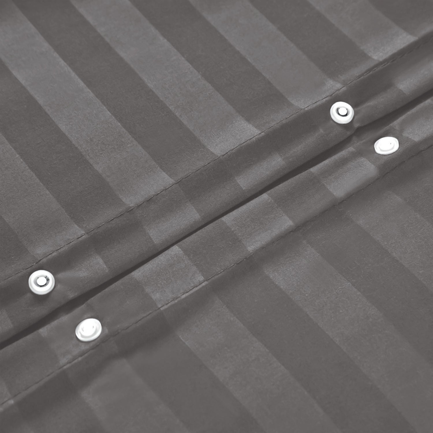 Grey Stripe Duvet Cover Set  Soft Microfiber Luxury Bedding with Pillowcases