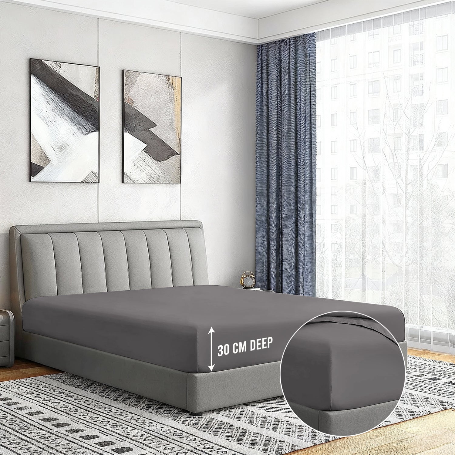 Extra Deep Fitted Sheets 30CM & 40CM