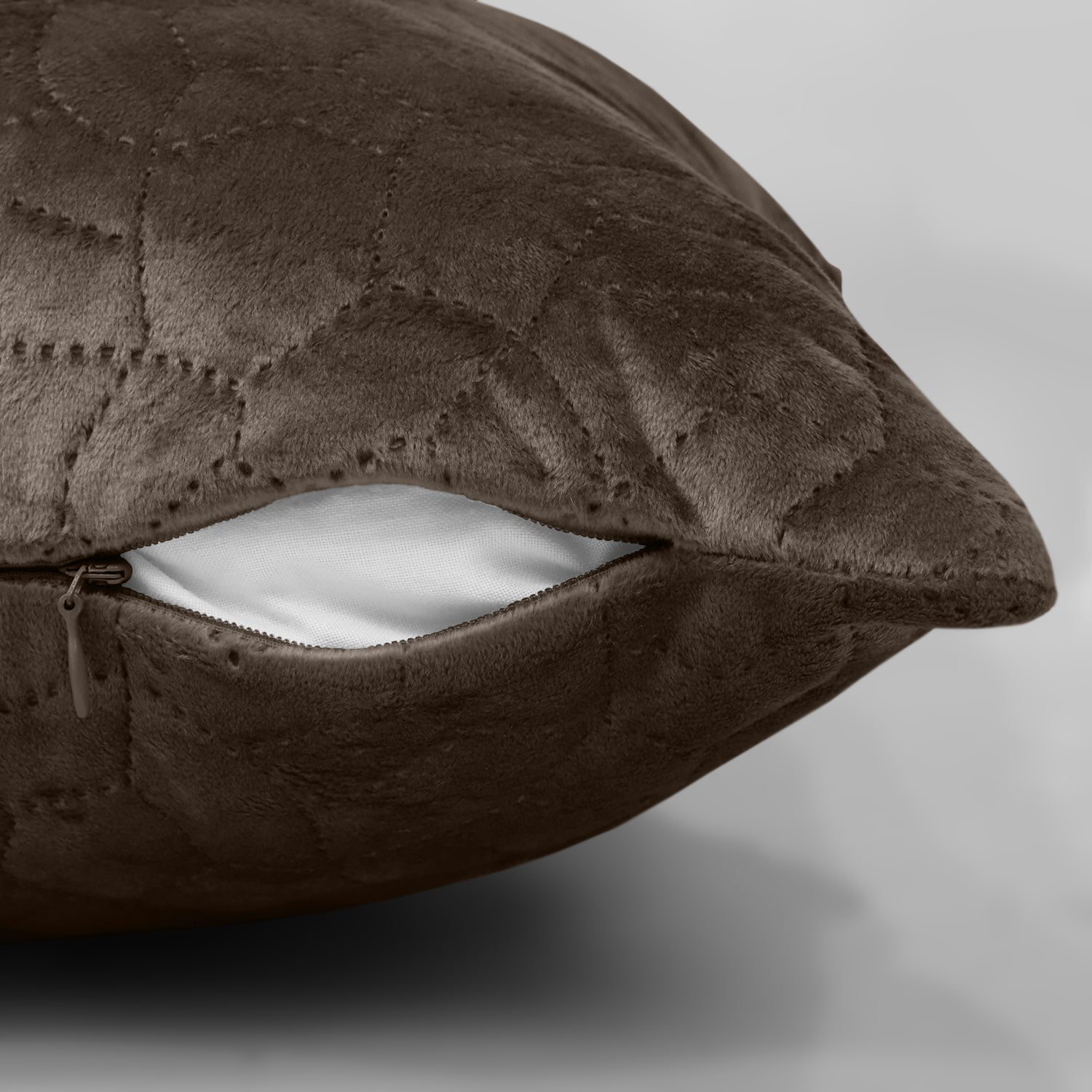 18x18 Pack Of 2 Velvet Cushion Cover Pebbles Pattern