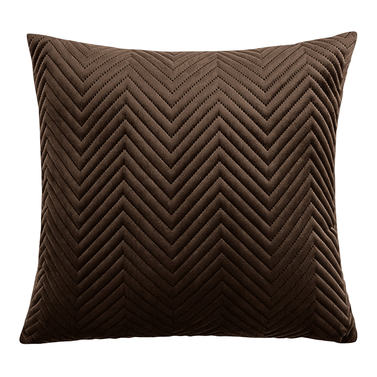 Embossed Velvet Sofa Pillows Cover Pack Of 2 Covers & Filled Cushion