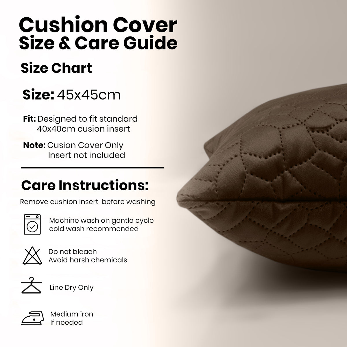 18x18 Pack Of 2 Velvet Cushion Cover Pebbles Pattern