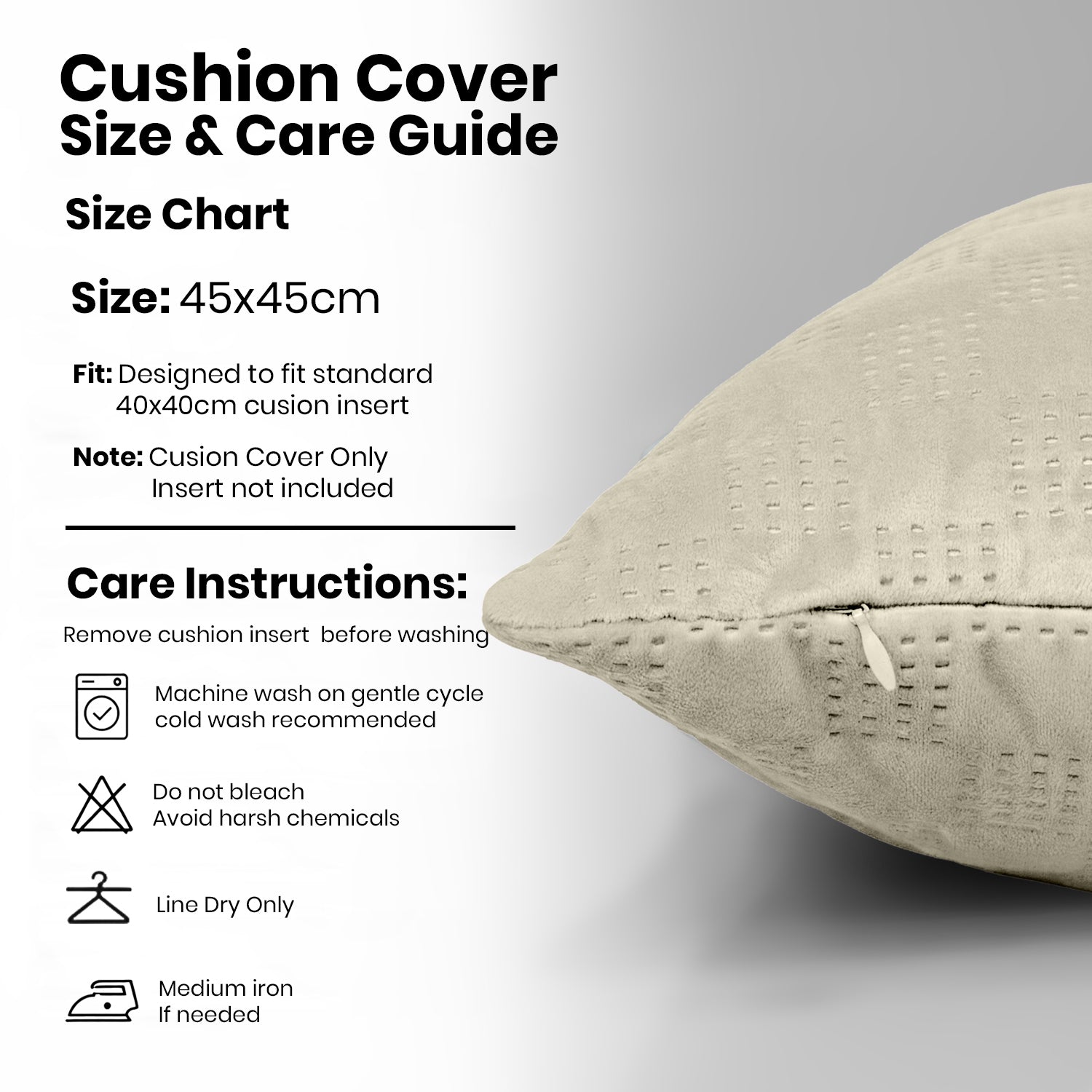 Pack Of 2 Square Velvet Cushion Cover Check Pattern