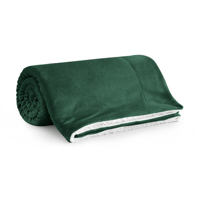 Emerald Green Throw Blanket