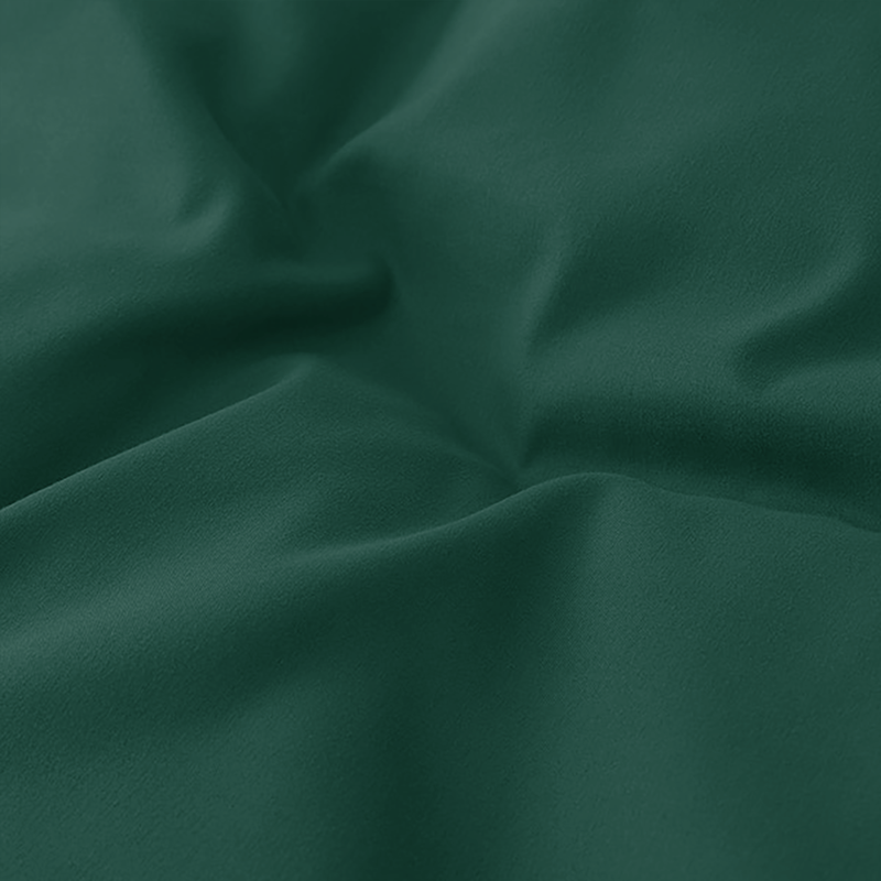 Emerald Green Duvet Cover Bedding Set Plain Dyed