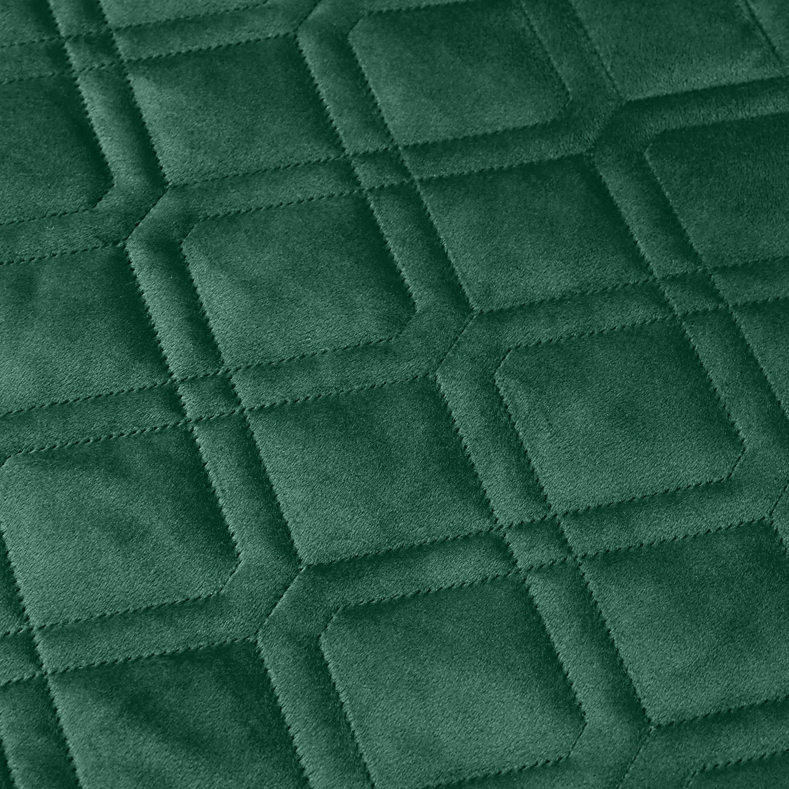 Pack Of 2 Embossed Velvet Cushion Cover Diamond Pattern