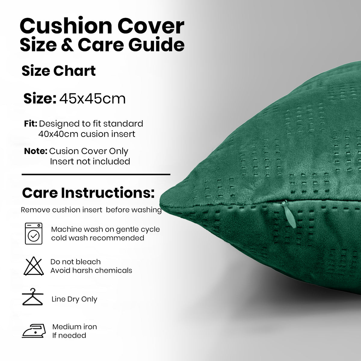 Pack Of 2 Square Velvet Cushion Cover Check Pattern
