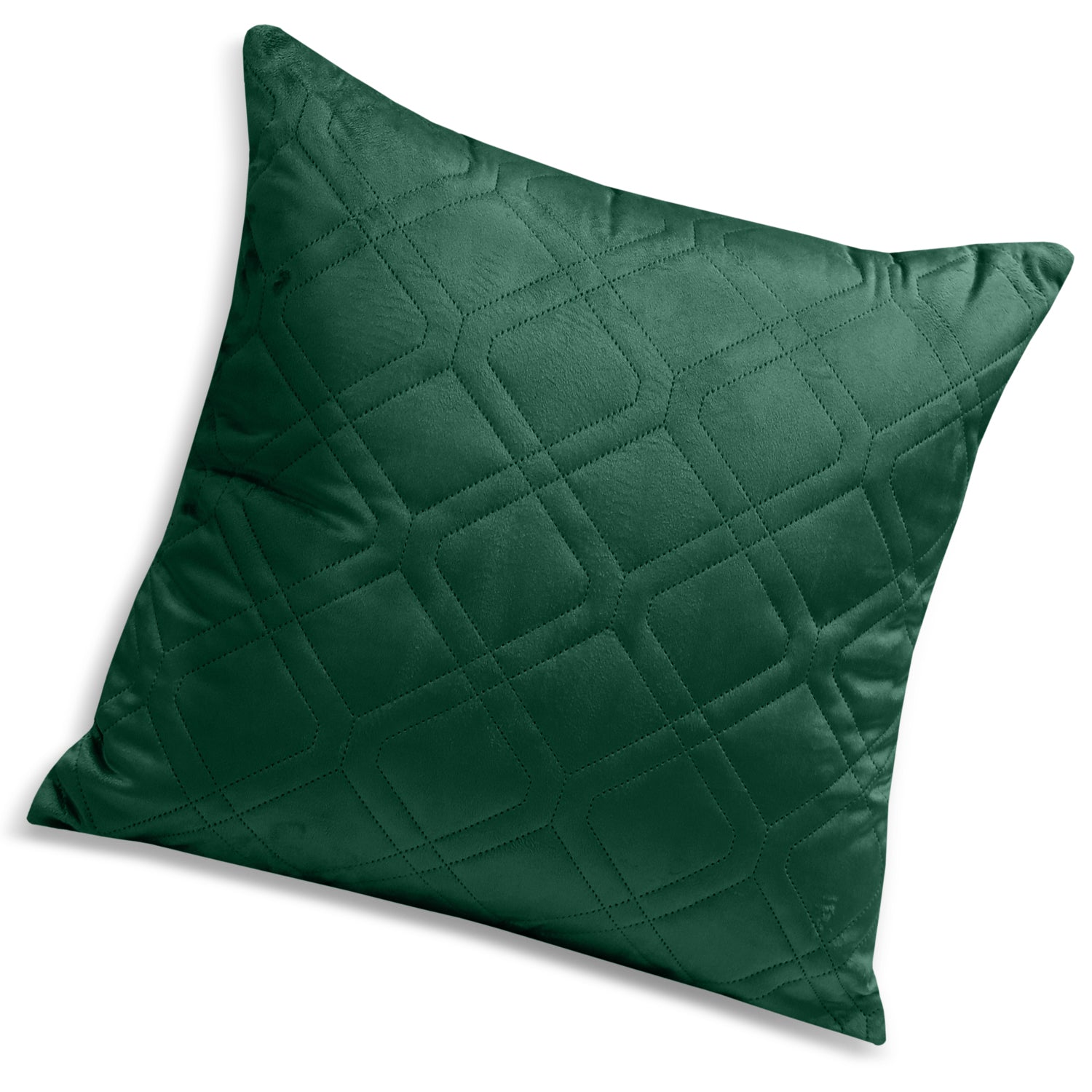 Pack Of 2 Embossed Velvet Cushion Cover Diamond Pattern