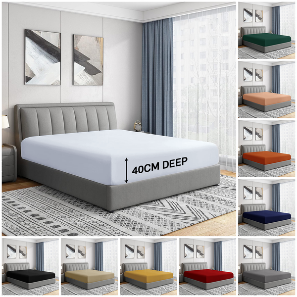 Extra deep fitted sheets deals