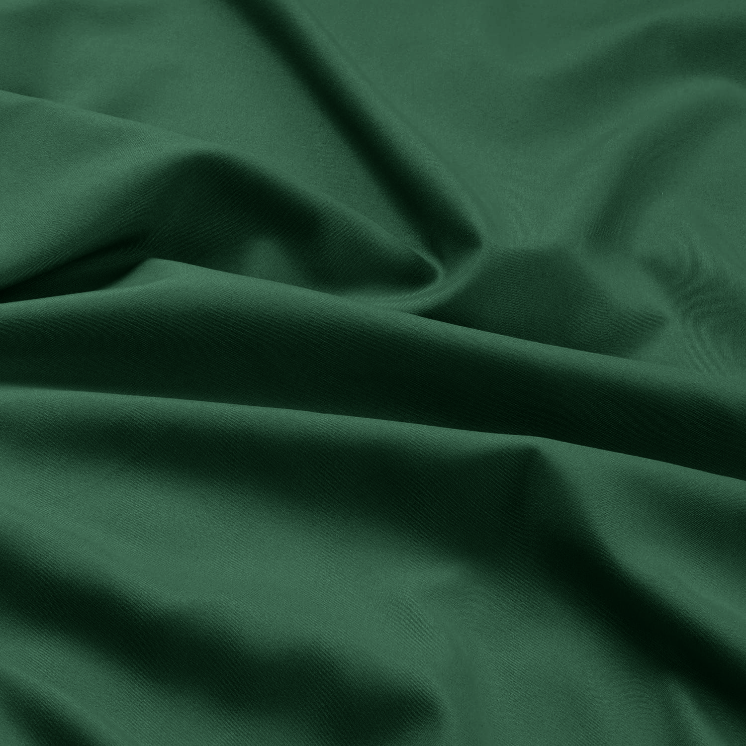 4 Piece Plain Bedding Set Emerald Green