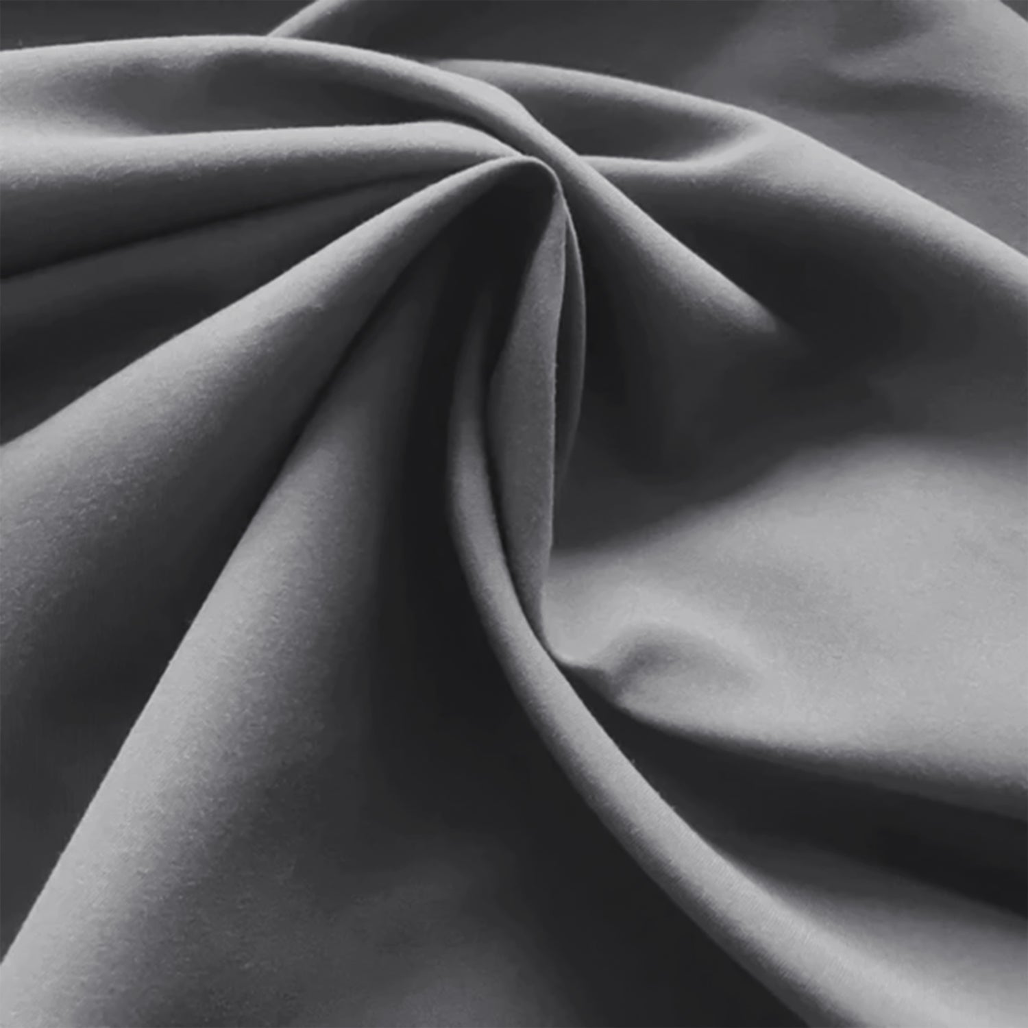 Grey Pillowcases Plain Dye Pair