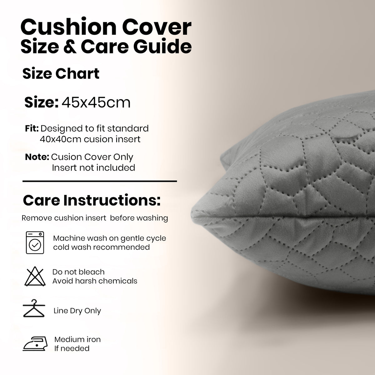 18x18 Pack Of 2 Velvet Cushion Cover Pebbles Pattern