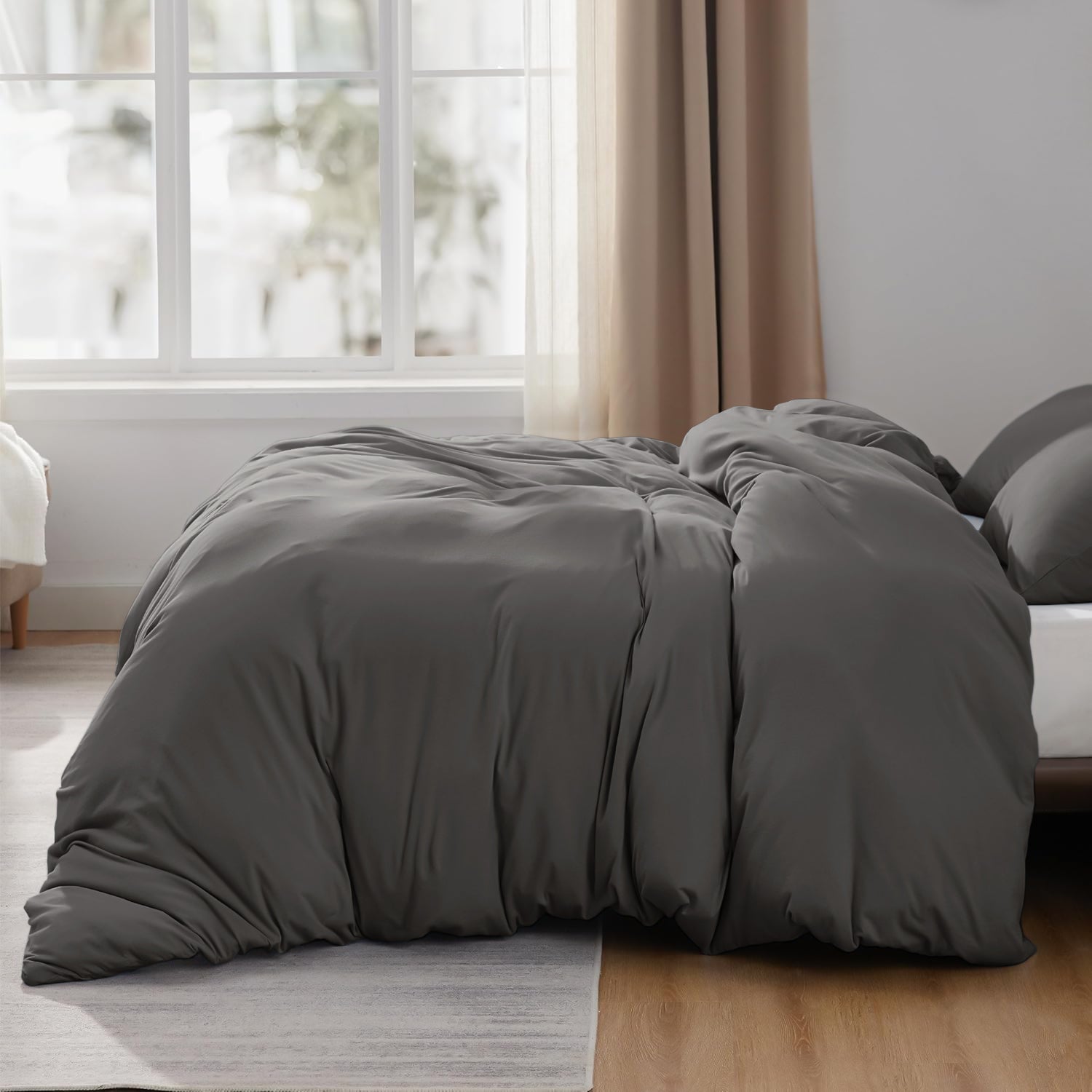 Hotel Collection Grey Duvet Cover Set
