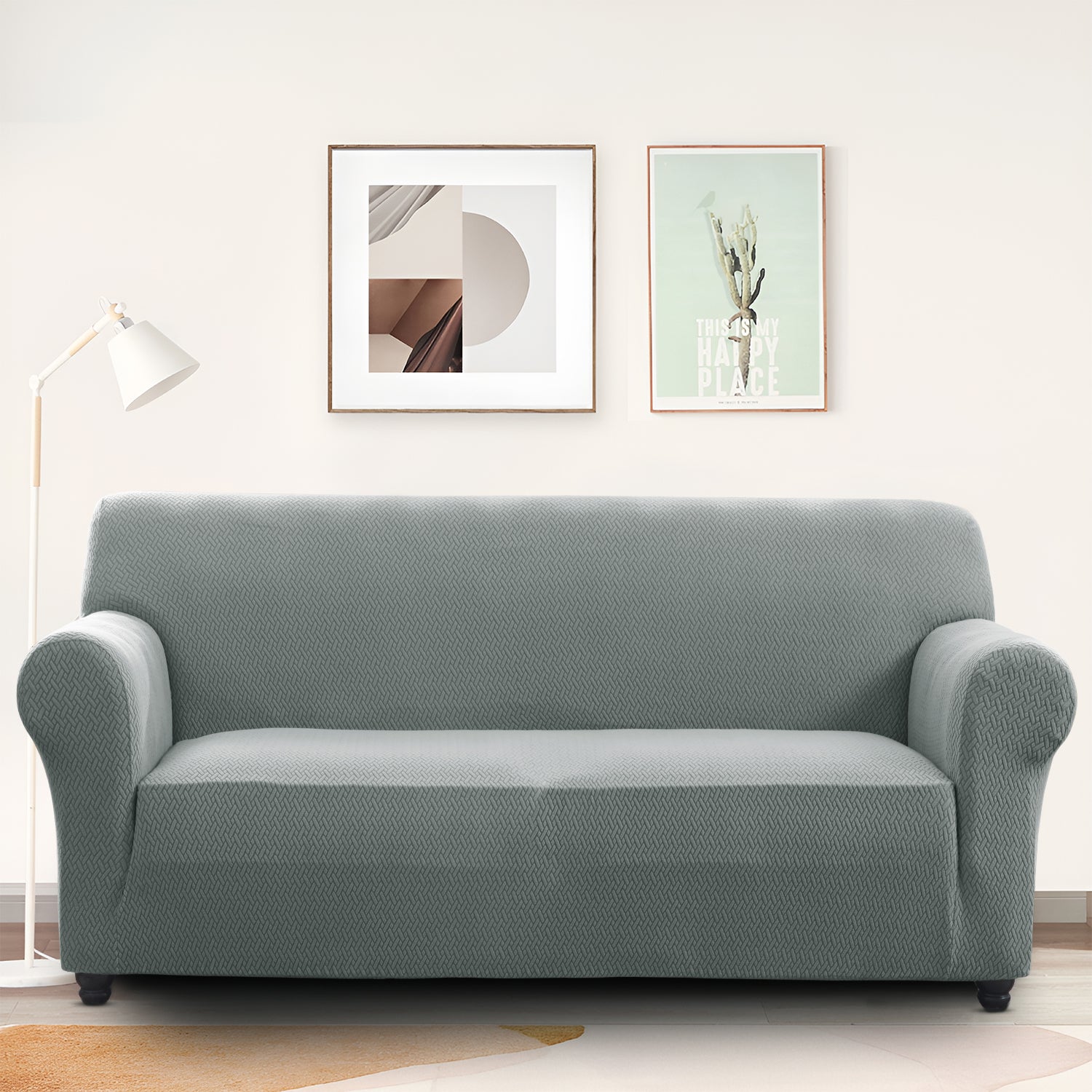 Grey 3 Seater Sofa Cover