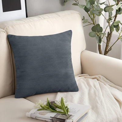 Velvet Outdoor Cushion Covers Grey