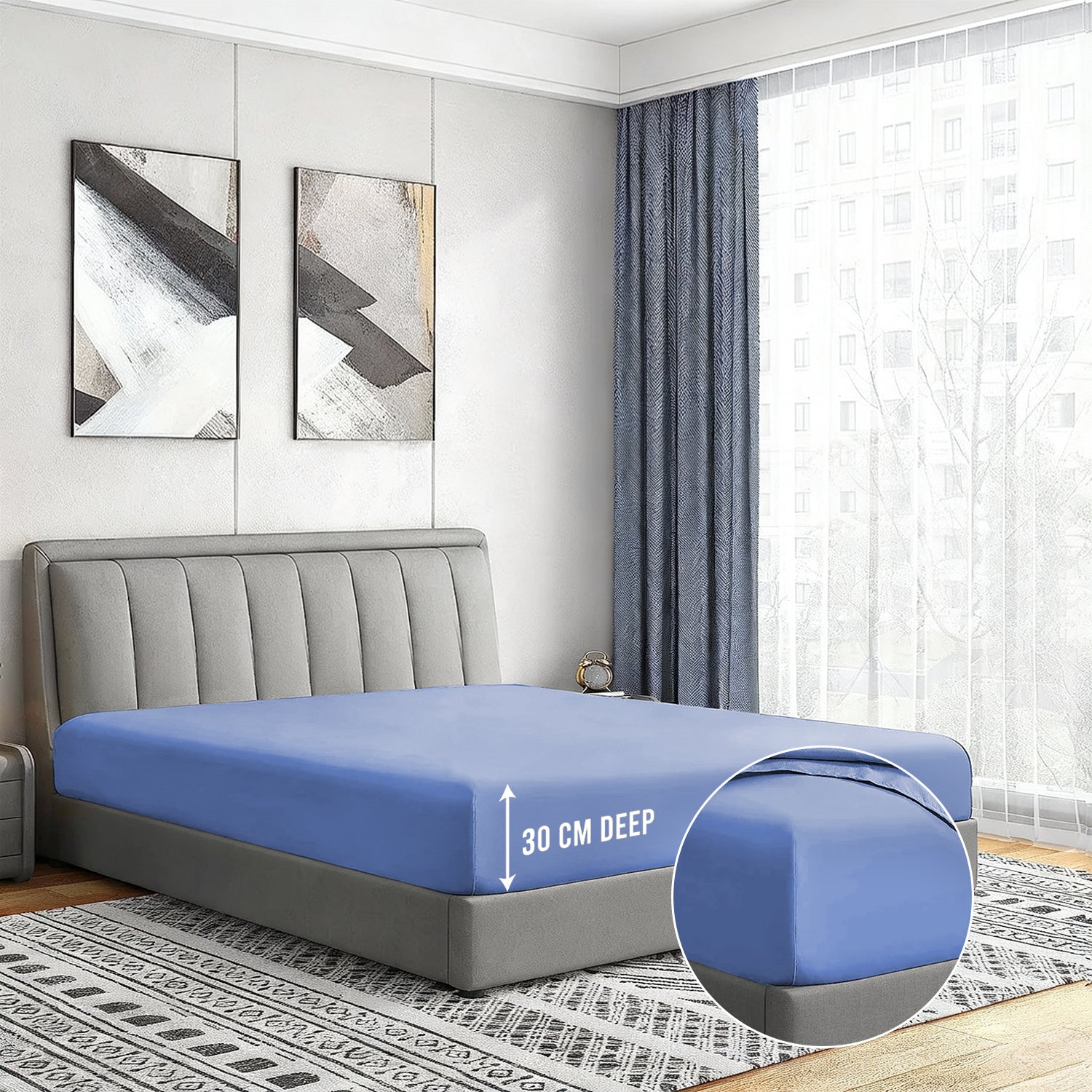 Extra Deep Fitted Sheets 30CM & 40CM