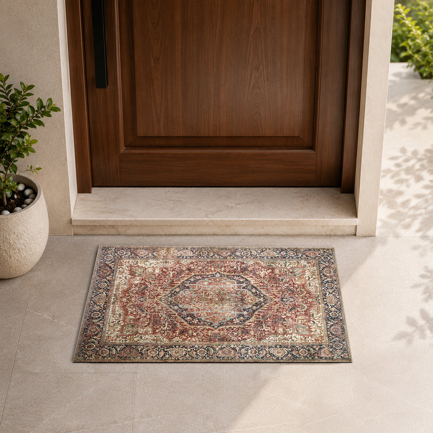 Antique Style Rug for Living Room & Bedroom
